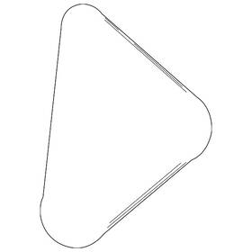 90080-91122-83 Toyota Genuine Ac Belt