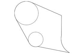 90080-91124 Toyota Genuine Accessory Drive Belt