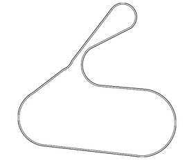 90916-02668 Toyota Genuine Serpentine Belt