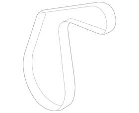 90916-02682 Toyota Genuine Serpentine Belt