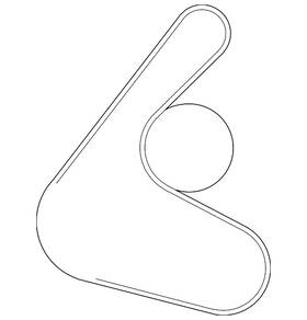 90916-a2016 Toyota Genuine Serpentine Belt