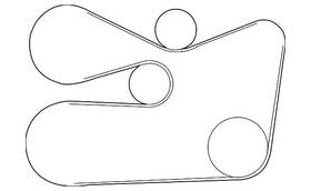 90916-a2026 Toyota Genuine Serpentine Belt