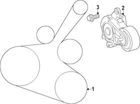 90916-a2030 Toyota Genuine Serpentine Belt