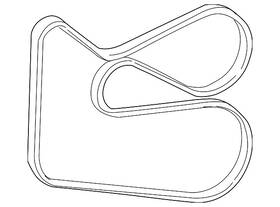 99367-k0810 Toyota Genuine Serpentine Belt
