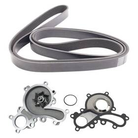 Bndl-120102 Trq Engine Water Pump And Serpentine Belt Kit
