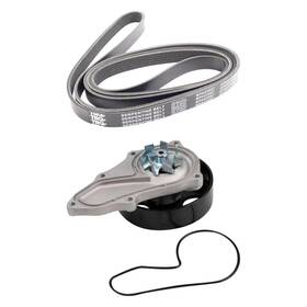 Bndl-120112 Trq Engine Water Pump And Serpentine Belt Kit