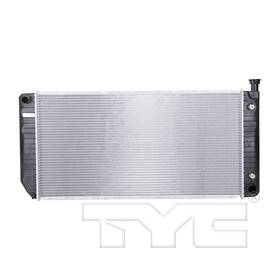 2317 Tyc Radiator For 96-99 Chevy Ck Pickup 5.0l V8 Automatic Single Row/core