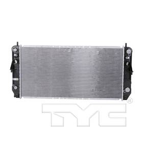 2620 Tyc Radiator For 01-05 Cadillac Deville 4.6l V8 Automatic Single Row