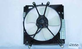 To3112101 Tyc 600150 Radiator Cooling Fan Assembly For 93-97 Toyota Corolla/chevy Prizm