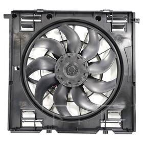 Bm3115136 Tyc 625160 Cooling Fan Assembly For 18-19 Bmw X3 2.0l Turbo 17 42 8 487 637