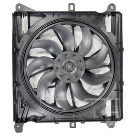 625410 Tyc Dual Radiator And Condenser Fan Assembly For 2024-2025 Grand Cherokee