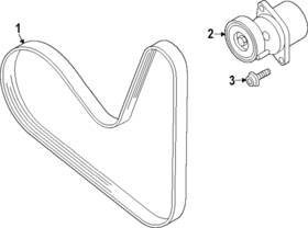 06q-903-137-a Volkswagen Genuine Serpentine Belt