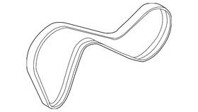 31251046 Volvo Genuine Serpentine Belt