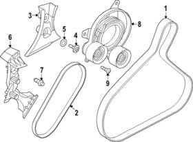 31430733 Volvo Genuine Belt