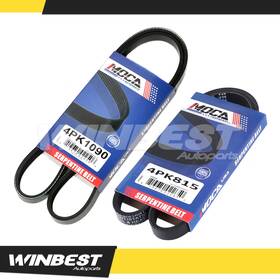 Sp2136 Winbest Autoparts Wb2 Epdm Serpentine Belt 4pk1090 4pk815 Fit Toyota 92-95 Paseo 91-94 Tercel 1.5l L4