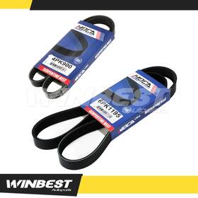 Sp5109 Winbest Autoparts Wb2 2 Pcs Serpentine Belt For 97-05 Chrysler Dodge Mitsubishi Suzuki 4pk900 6pk1195