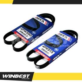 Sp5359 Winbest Autoparts Wb2 Epdm Serpentine Belt Set 4pk915 4pk990 For Hyundai Elantra Mitsubishi Galant