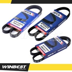 Sp155458 Winbest Autoparts Wb3 Epdm 3pc Serpentine Belt Set Fit For 97-99 Montero Sport 2.4l Alternator Ac Ps