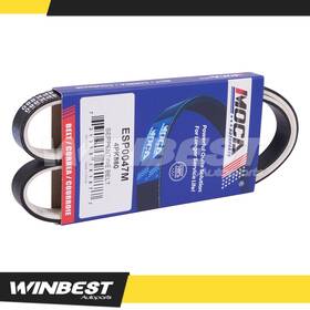 Wbesp0047m Winbest Autoparts 4pk880 Fabric Faced Serpentine Belt For Hyundai Accent Kia Lexus Toyota Avalon