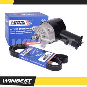 Wbpsp238sp72 Winbest Autoparts Power Steering Pump Serpentine Belt Fit 1990-1995 Ford F-250 F-350 7.5l Ohv