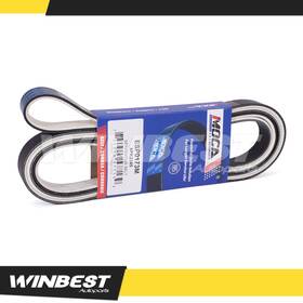 Wbsp0173m Winbest Autoparts Fabric Faced Serpentine Belt 6pk2345 For Buick Cadillac Chevrolet Ford Gmc