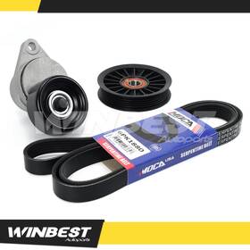 Wbsp36bt4243 Winbest Autoparts Serpentine Belt Component Kit For Chevrolet Aveo Pontiac Wave Suzuki Swift 1.6l