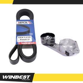 Wbsp40bt87 Winbest Autoparts Serpentine Belt Component Kit For Ford Expedition Lincoln Navigator 4.6l 5.4l