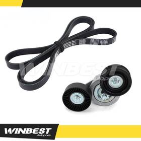 Wbsp57bt31 Winbest Autoparts Serpentine Belt Component Kit For 07-13 Dodge Nitro Jeep Liberty Ram 1500 Aspen