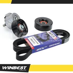 Wbsp63bt0627 Winbest Autoparts Serpentine Belt Component Kit 90k38385a For 1997-2006 Ford Ranger Mazda B3000