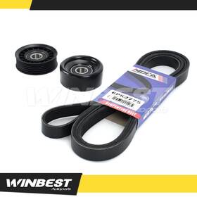 Wbsp97bt2146 Winbest Autoparts For 06-11 Chevrolet Pontiac Saturn 3.90 Engine Serpentine Belt Component Kit