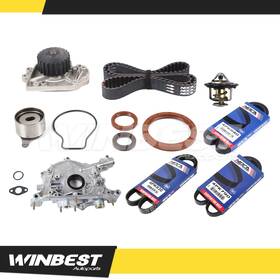 Winbest Autoparts Wbtbk14opwpthsp Timing Belt Water Pump 3x Drive Fit For 1996 Acura Integra Gs-r 1.8l Dohc