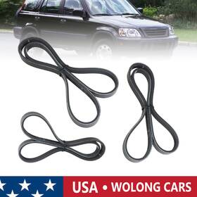 Wolongcars 56992-p2a-004 Drive Belt Alternator A/c Power Steering Pump For 97-01 Honda Cr-v 2.0l