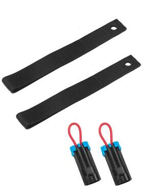 Zidiyoruo 768443674225 Utv Door Handle Pull Strap Belt For Can Am Maverick X3 2pcs Black