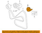 Zzc315940b Mazda Oem Pulley