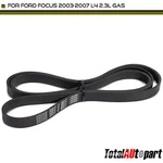 89.33 Inch Serpentine Belt With Air Conditioning Ford Focus 2003-2007 2.3L. Fixed Price $18.49.