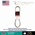 Maxpower 347618 Premium Kevlar 5/8" 73" V-belt Dupont Fiber Cords. Fixed Price $16.99.
