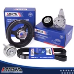 Harmonic Balancer Serpentine Belt Component Kit For Buick Chevrolet Pontiac Gmc. Fixed Price $77.43.