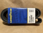 Belts 1120640 Serpentine Multi Belt, In. Effective Leng For Goodyear. Fixed Price $20.00.
