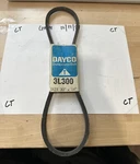 Accessory Drive Belt Dayco 3L300. Fixed Price $8.99.