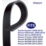 Genuine Acdelco Gold (professional) 7PK2217 Standard V-ribbed Serpentine Belt. Fixed Price $24.35.
