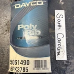Serpentine Belt Dayco 5061490 Poly Rib. Fixed Price $36.00.