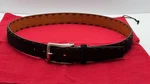 Victoria Suede Leather Belt Italy Size IT50 Waist Vintage Genuine. Fixed Price $65.00.