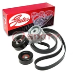 Gates Complete Serpentine Belt Drive Component Kit For 1989-1991 Gmc R2500 Wd. Fixed Price $130.02.