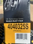 Continental Multi-v-belt 4040325S 4PK0825S. Fixed Price $16.50.