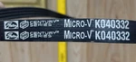 New Gates Century Series Serpentine Belt Micro-v K040332. Fixed Price $14.99.