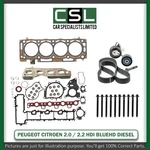 Peugeot 2.0 2.2 Bluehdi DW12F DW10F Head Gasket Set With Bolts & Timing Belt Kit. Fixed Price $381.75.