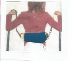 Gymnastic Spotting Belts Med "blue" 25-31 Inch Waist Equipment Acrobatics. Fixed Price $88.50.