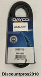 Dayco 5060710 Serpentine Belt Cadillac Chevy Buick Ford Mercury Jeep 1987-2013. Fixed Price $22.00.