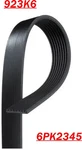 Driveworks 6PK2345 / 923K6 Serpentine Belt. Fixed Price $14.98.