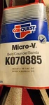 Serpentine Belt-premium Oe Micro-v Carquest Gates K070885. Fixed Price $19.99.